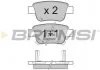 Тормозные колодки зад. Toyota Avensis 00-08 (Bosch) BREMSI BP3112 (фото 1)