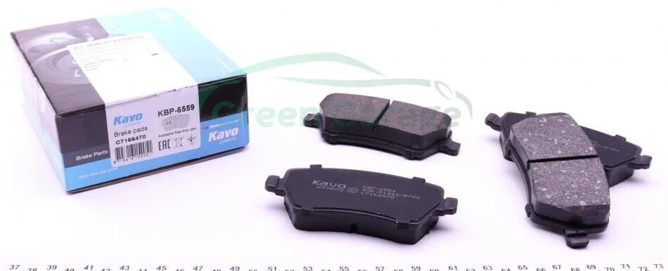 Комплект гальмівних колодок KAVO KBP6559 (фото 1)