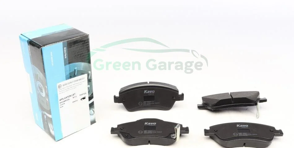 Тормозные колодки перед. Toyota Auris 07-12 (bosch) KAVO KBP9027 (фото 1)