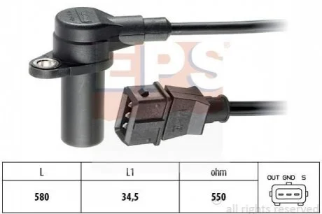 Датчик положения коленвала EPS 1.953.238