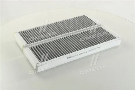 Фильтр салона Audi A6 04-11 (к-кт 2 шт) (угольный) M-FILTER K 987C2