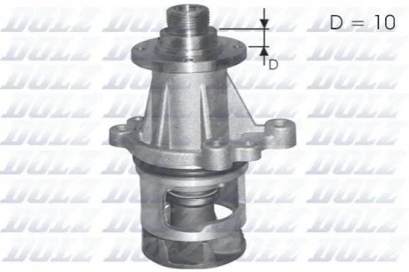 Водяной насос BMW 3 E36/E46/5 E34 89-07 DOLZ B216