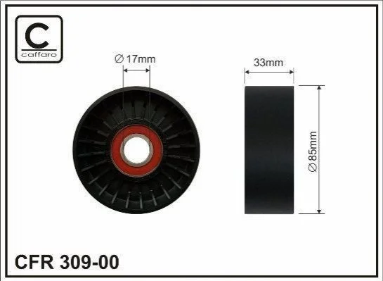 Ролик CAFFARO 30900 (фото 1)