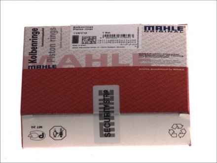 Комплект кілець поршневих з 3 шт. MAHLE / KNECHT 022 13 N0