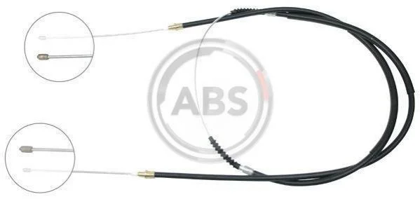 Трос ручного тормоза Boxer/Ducato/Jumper (01-11) A.B.S. K16835 (фото 1)