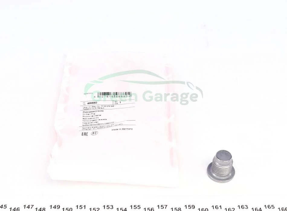 Маслосливная пробка Trafic/Vivaro/Movano 16x1.5mm FEBI BILSTEIN 48880 (фото 1)