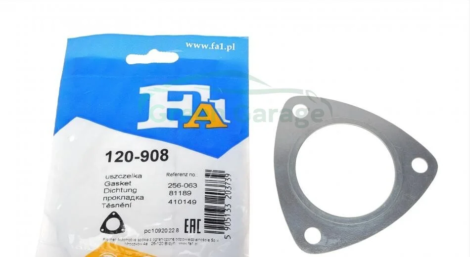Прокладка глушника OPEL Fischer Automotive One (FA1) 120908 (фото 1)