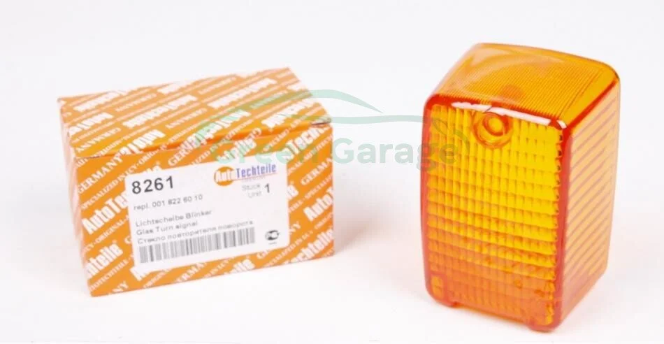 Стекло повторителя поворотов DB 609-709 (желтый) AUTOTECHTEILE 100 8261 (фото 1)