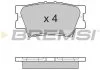 Тормозные колодки зад. Toyota RAV4 06- (akebono) BREMSI BP3252 (фото 1)