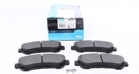 Гальмівні колодки, дискове гальмо (набір) KAVO KBP6519