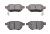 Колодки тормозные задние Corolla/Auris/Yaris 05- KAVO KBP9025 (фото 1)