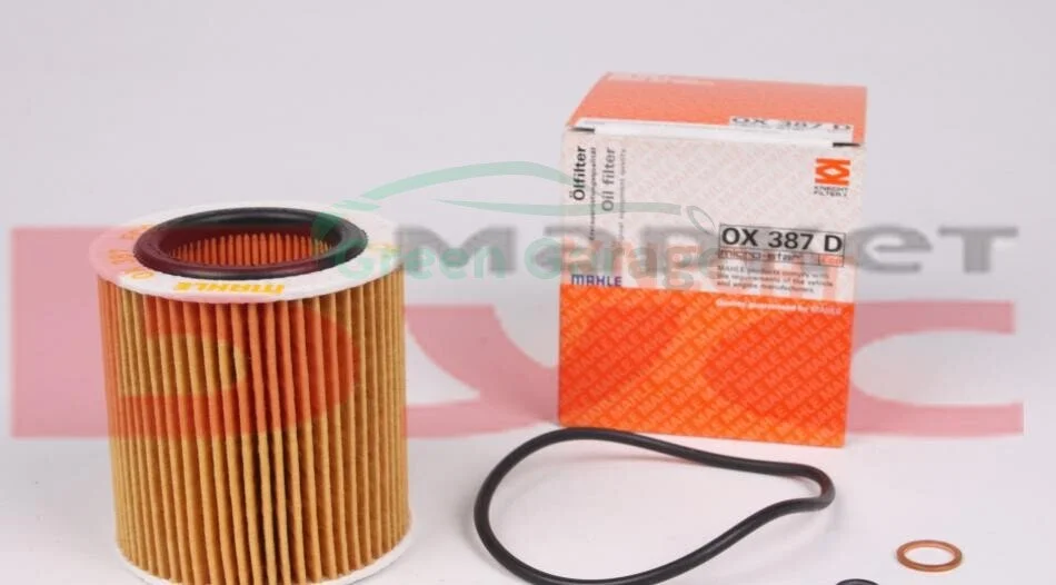 Фильтр масла BMW 3/5/6/7/X3/X5/X6 1.6-3.0 04.06- MAHLE / KNECHT OX387D (фото 1)