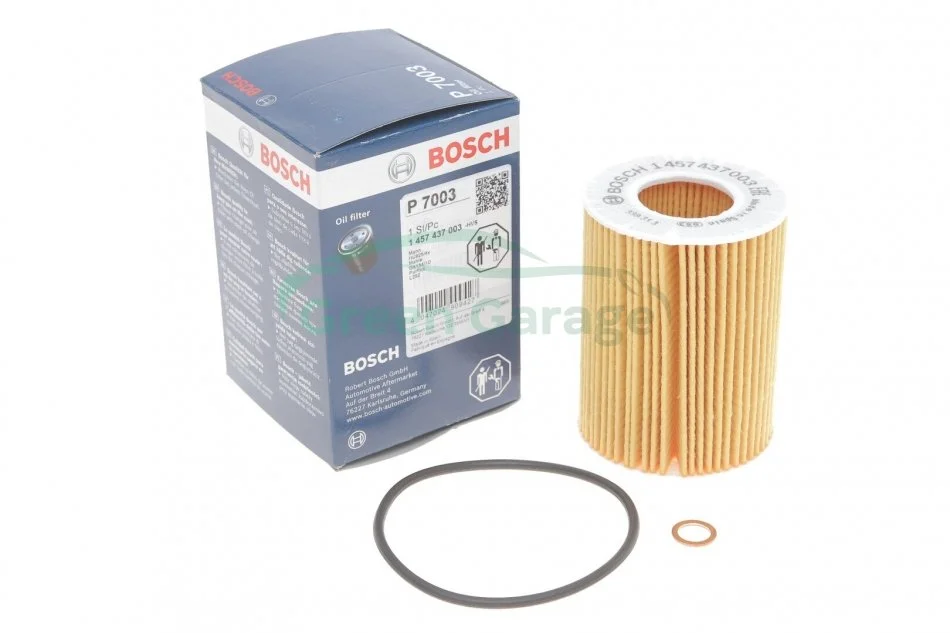 Фильтр масляный двигателя BMW 3,5,7 (пр-во Bosch) BOSCH 1 457 437 003 (фото 1)
