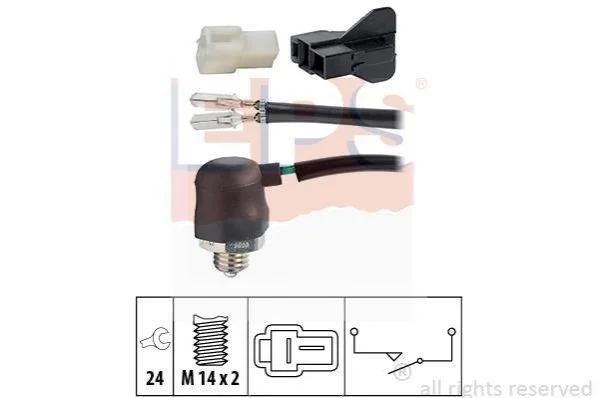 Датчик заднього ходу Mazda 323 85-, MX-5 98-05 EPS 1.860.088 (фото 1)