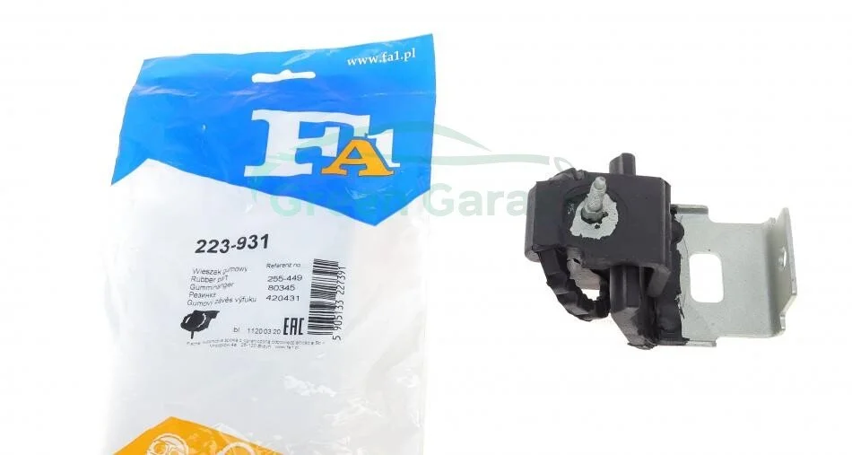 Кронштейн кріплення глушника Renault Laguna 01- Fischer Automotive One (FA1) 223931 (фото 1)