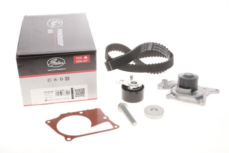 Ремкомплекты привода ГРМ автомобилей с водяным насосом PowerGrip Kit GATES KP15675XS (фото 1)