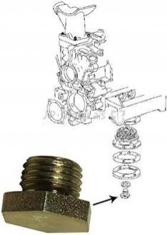 Маслосливная пробка Golf/Passat/Transporter 90- JP GROUP 8113800200