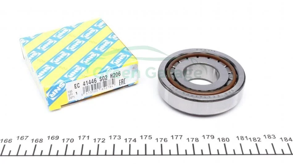 Подшипник КПП Master/Trafic 98- (25x61.7х17,25) NTN SNR EC41446.S02.H206 (фото 1)