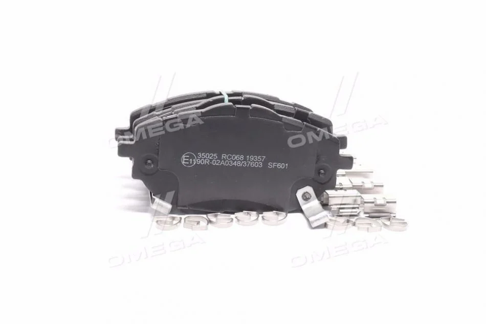 Колодка гальм. диск. TOYOTA AURIS 1.3-2.0 2012-, COROLLA 1.33-1.8 2013 - передн. (вир-во ABS) A.B.S. 35025 (фото 1)