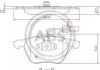 Гальмівні колодки, дискові (набір) A.B.S. 37240 (фото 1)