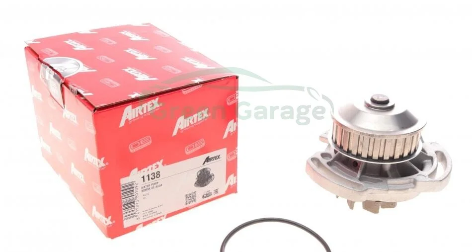 Водяной насос VW Golf I/II /Passat 1,0-1.3 -00 AIRTEX 1138 (фото 1)
