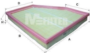 Фільтр повітряний M-FILTER K 791