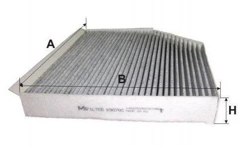 Фільтр салона M-FILTER K 9070C (фото 1)