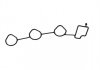Прокладка впускного кол. Daewoo Matiz 0.8,1.0 ASAM 30671 (фото 1)