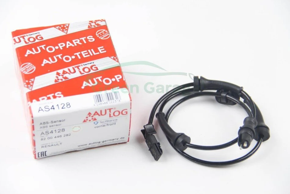 Датчик ABS передн RENAULT GRAND SCENIC II, MEGANE II, SCENIC II 1.4-2.0D 09.02- AUTLOG AS4128 (фото 1)
