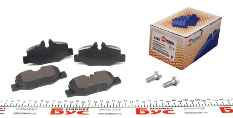 Колодки гальмівні, задні AUTOTECHTEILE 100 4268