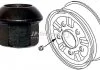 Гайка шпильки колеса 14*1.5mm LT28/35 >95 /T2 JP GROUP 1160400600 (фото 1)