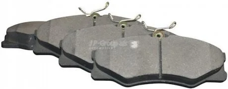 Тормозные колодки перед. VW T3 (19,7mm/Lucas) JP GROUP 1163601310