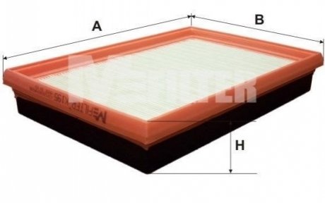 Фільтр повітряний M-FILTER K 195