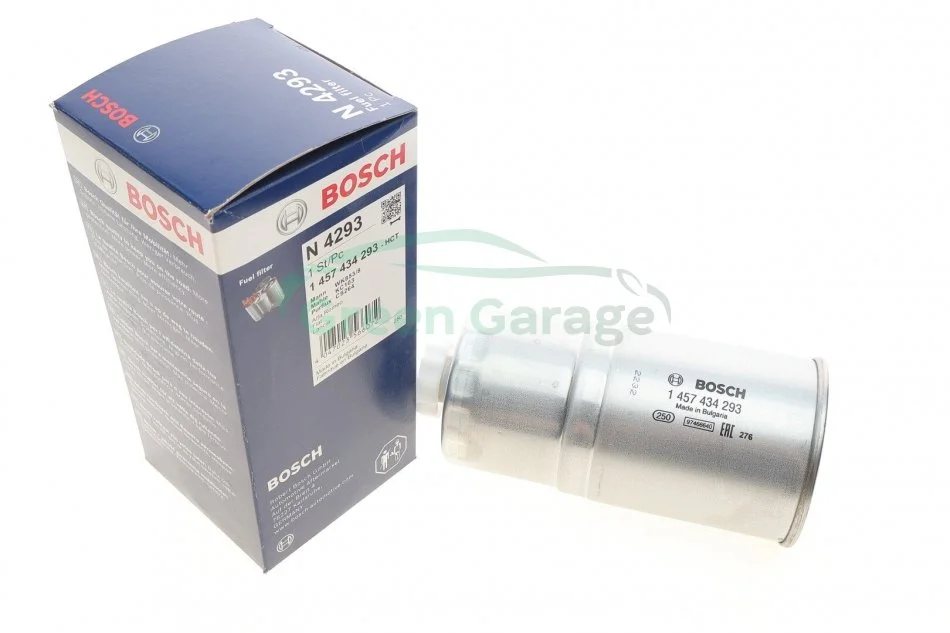 Фільтр паливний Fiat Punto 1.9JTD 2.4JTD 97- BOSCH 1 457 434 293 (фото 1)