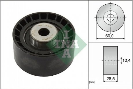 Ролик направляючий паса ГРМ Ford 1.6-1.8 92- INA 532 0016 10