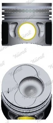 Поршень VW 80.0 1.9 PDI ASZ/ARL 1.2 CYL 01-> NURAL 8711490725 (фото 1)
