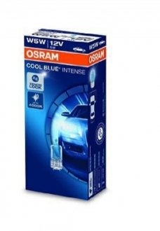 Лампа W5W 12V 5W W2.1X9.5D Cool Blue Intense OSRAM 2825 HCBI