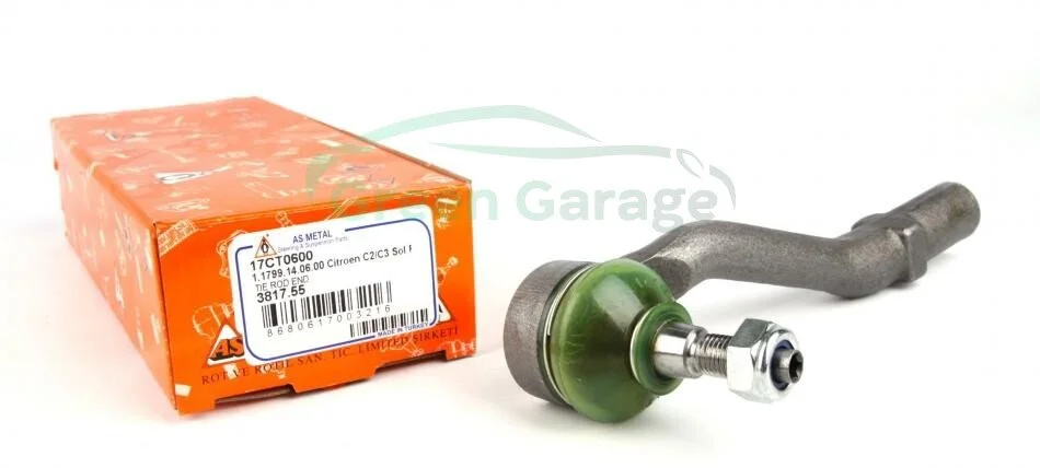 Наконечник рулевой тяги Citroen C2/C3 02- Л. ASMETAL 17CT0600 (фото 1)