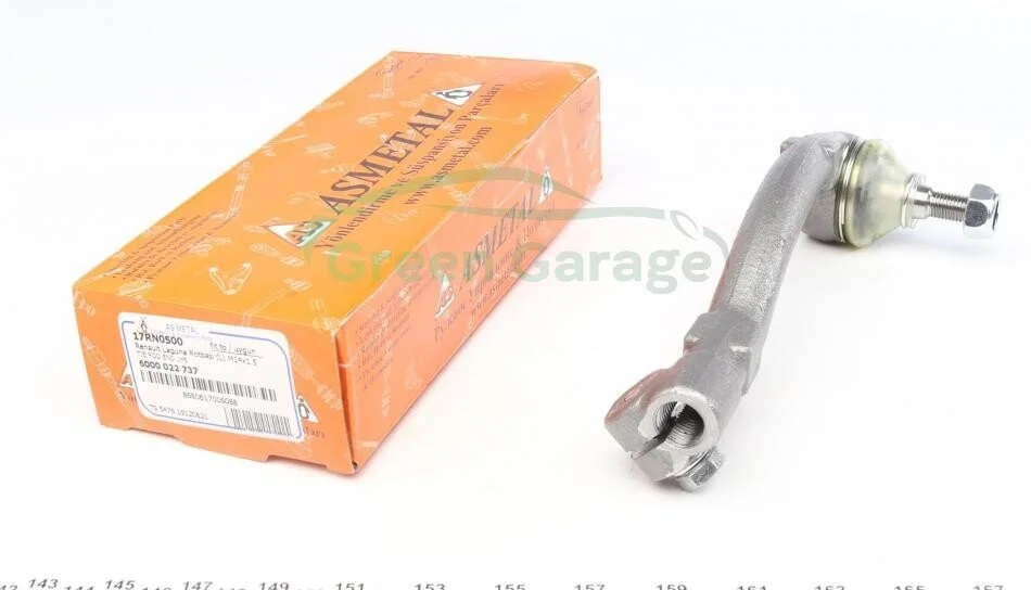 Наконечник рулевой тяги Clio/Laguna 93-01 Л. ASMETAL 17RN0500 (фото 1)