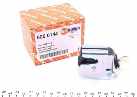 Замок дверей (задньої/сверху) Fiat Doblo 01- Л. AUTOTECHTEILE 505 0144