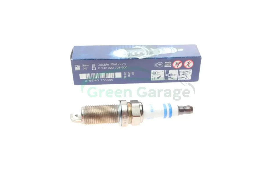 Свеча зажигания FR8SPP332 DOUBLE PLATINUM (HYUNDAI,CITROEN) (пр-во) BOSCH 0 242 229 708 (фото 1)