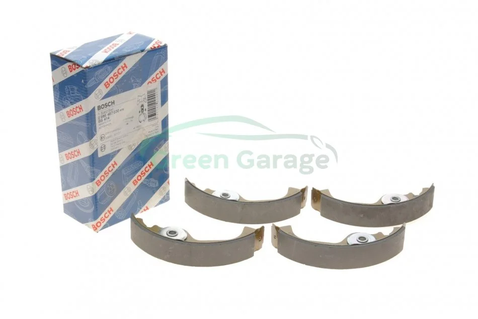 Гальмівні колодки барабанні BOSCH 0 986 487 030 (фото 1)