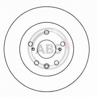 Тормозной диск задн. Camry/Scepter/RX 91-06 A.B.S. 16277