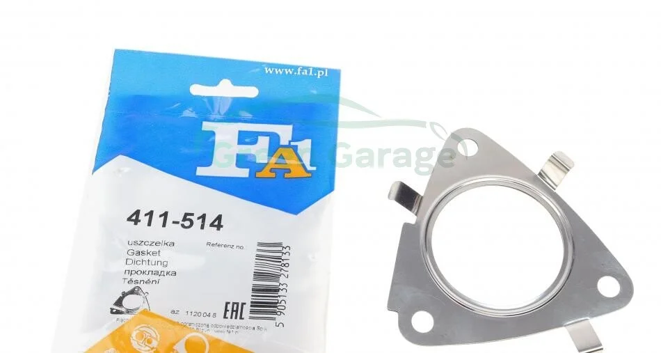 Прокладка турбіни (трикутна) VW T-5 2.5TDi Fischer Automotive One (FA1) 411514 (фото 1)