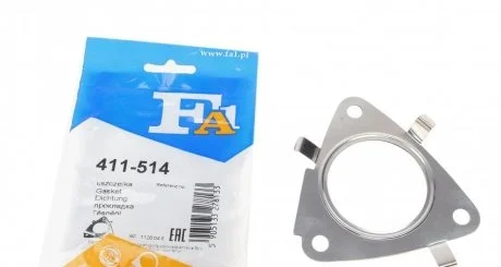 Прокладка турбіни (трикутна) VW T-5 2.5TDi Fischer Automotive One (FA1) 411514