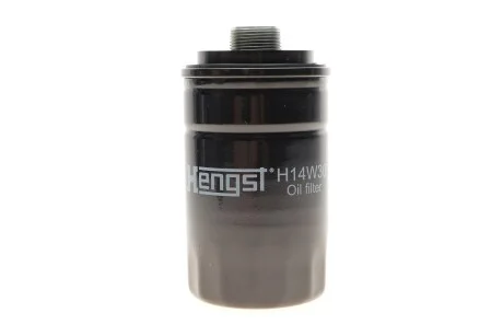 Фильтр масляный двигателя AUDI, VW (пр-во Hengst) HENGST H14W30