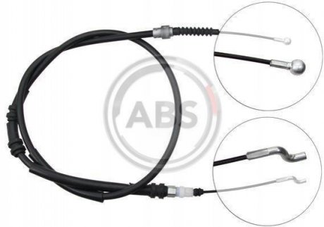 Трос ручного тормоза Transporter (04-15) A.B.S. K13816