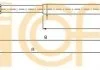 Трос ручника COFLE 10.4611 (фото 1)