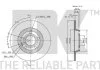Диск гальмівний VW T4 96- задн. 280x12mm NK 204767 (фото 3)