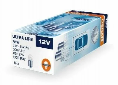 Лампа Osram Ultra Life R5W 12V 5W BA 15s OSRAM 5007ULT